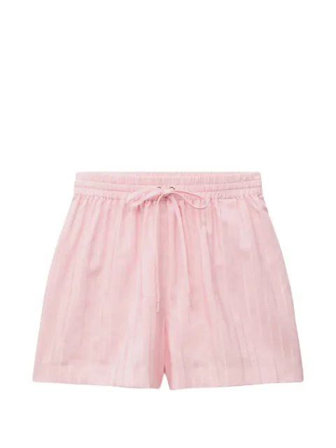 Versace Greca-pattern drawstring shorts Pink 10267021A18548