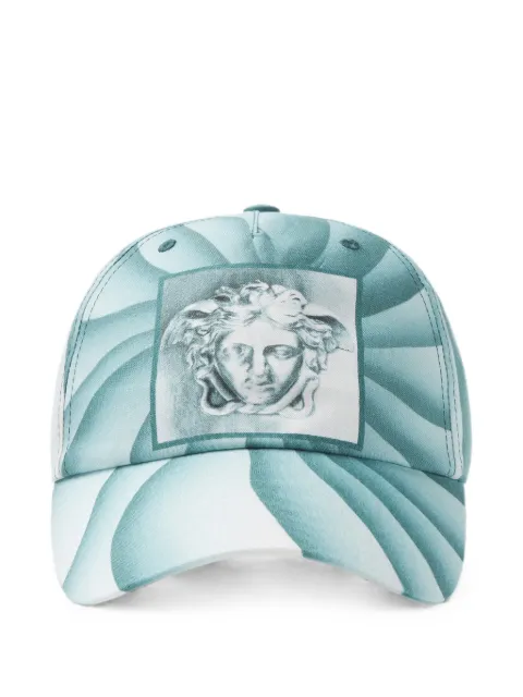 Versace Medusa-print baseball cap Blue 10263651A18890