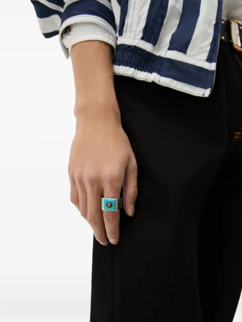 Versace Aura ring Silver 10261361A00727