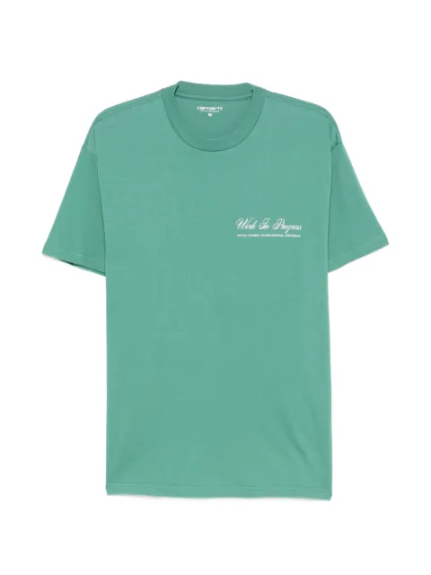 Carhartt WIP Cloud Heart logo-print T-shirt Green I036244