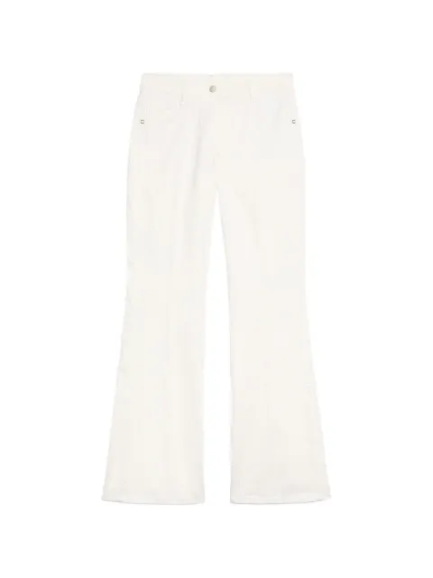 MOMONÌ Luis five-pocket flared trousers White 261MMOPA04726141MO