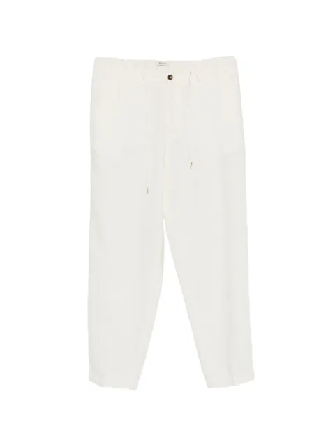 Briglia 1949 drawstring trousers White COVENT300034