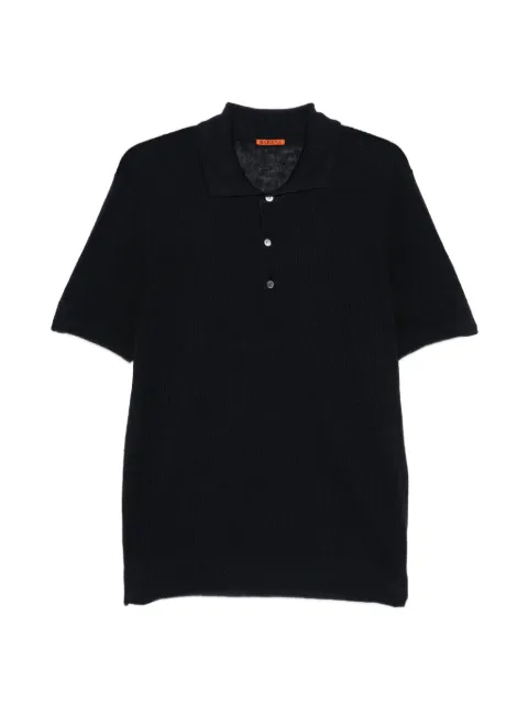 Barena button knitted polo shirt Black KNU54803167