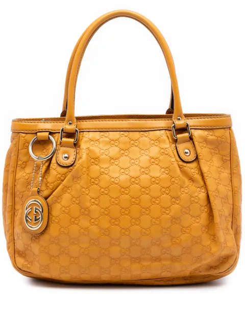 Gucci Pre-Owned 2016-2026 Guccissima Sukey tote bag Yellow LU28MP7QS6IH5MGJ