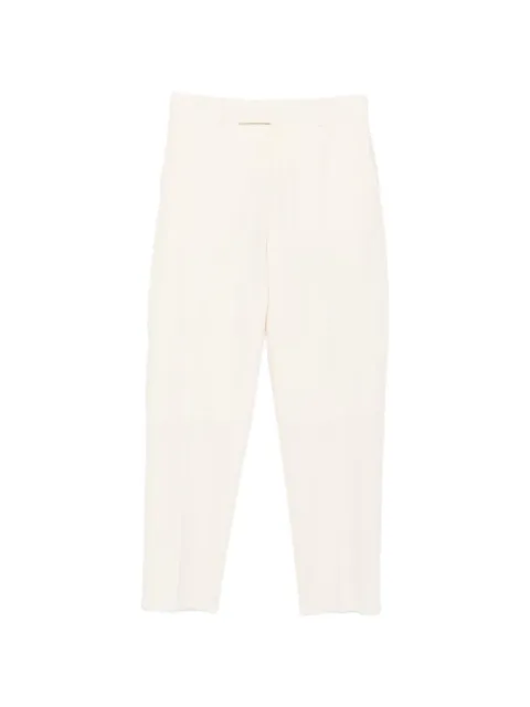 FENDI textured trousers Neutrals FB1108AYUE