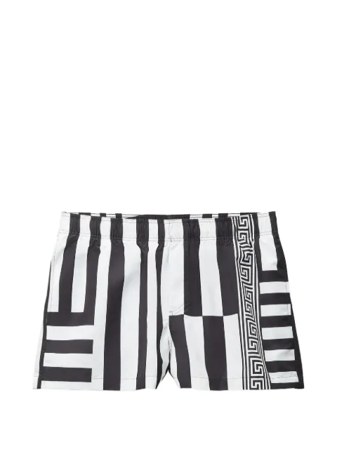 Versace printed swim shorts Black 10261721A18751