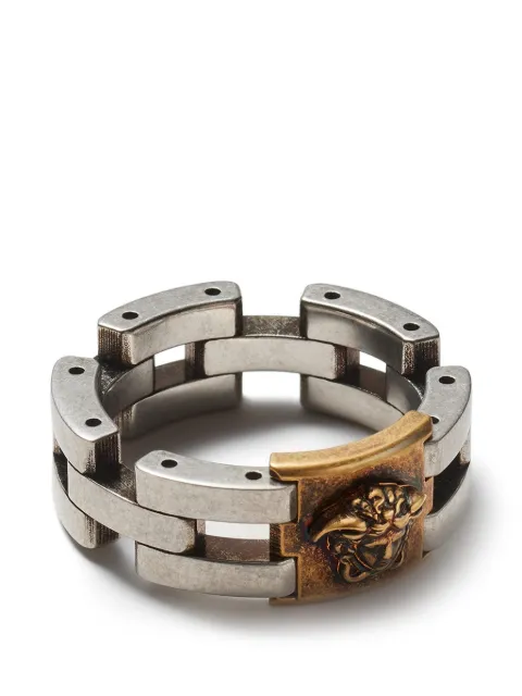 Versace Medusa link ring Silver 10261101A00620