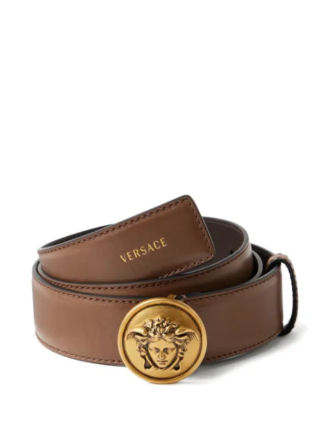 Versace leather belt 3.5 cm Brown 1024410DVTP1