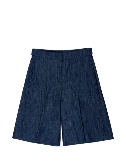 slowear wide-leg bermuda shorts Blue 171954D6602
