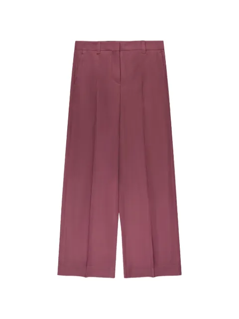 slowear satin regular-fit trousers Purple 173874D9486
