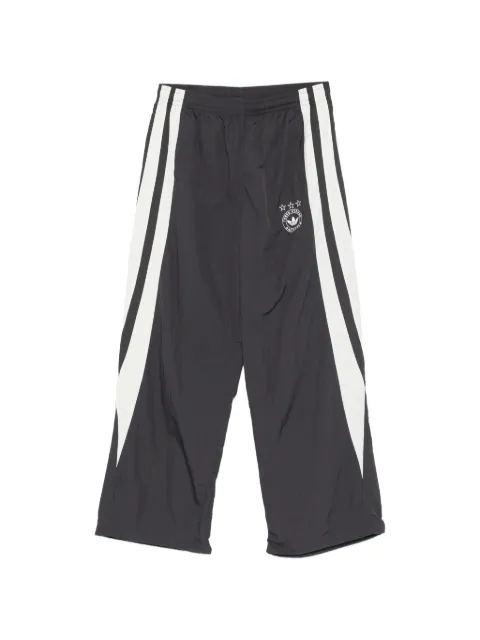 adidas GFX side-stripe logo-print track pants Black KU9193