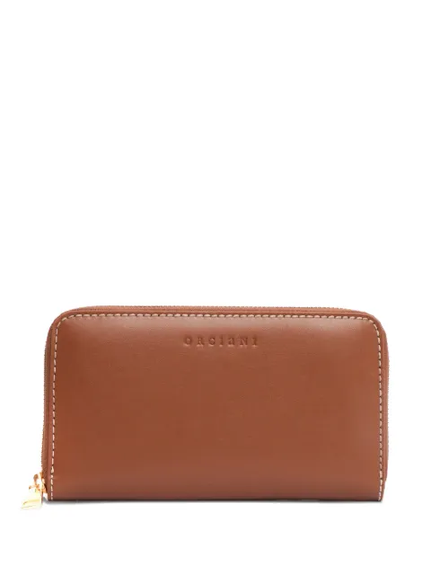 Orciani logo-debossed leather wallet Brown SD0047ALB