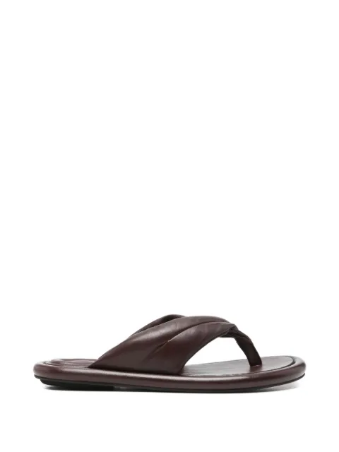 Officine Creative Estens padded sandals Brown OCDESEN112GUANT