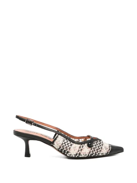Bibi Lou Xaia floral pumps Neutrals 637Z74VK