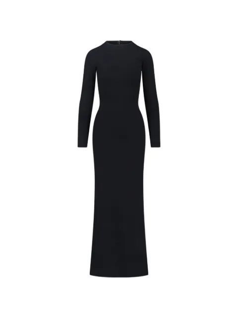 Max Mara long-sleeves maxi dress Black 2616321013600