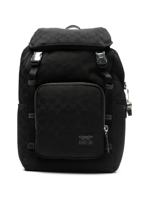 Coach patterned backpack Black CDU99