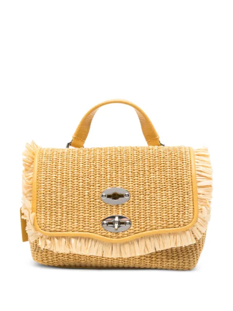 Zanellato Postina® raffia frayed tote bag Neutrals 0708102030000