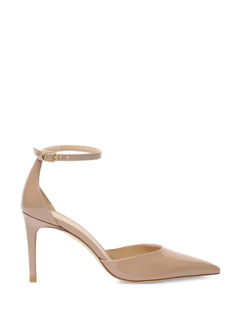Stuart Weitzman Stuart Power Strap pumps Neutrals SM491PAT