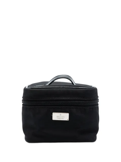 Gucci Pre-Owned 20th Century Canvas vanity bag Black HXQAH0QGXK59YOJS