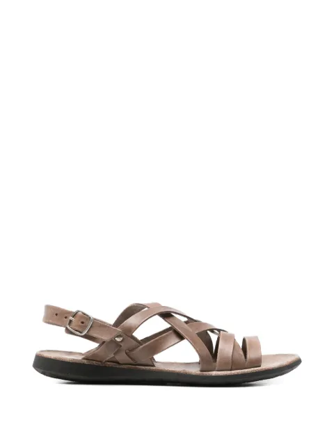 brador criss-cross buckled sandals Neutrals 34506