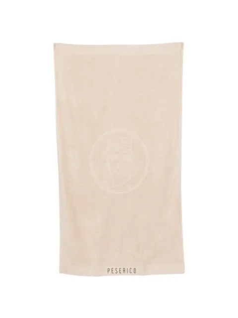 Peserico logo-embroidered towel Neutrals S48003C0RCC857