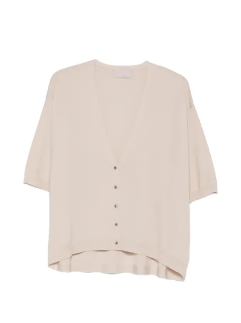 Hemisphere V-neck button cardigan Neutrals 261461717