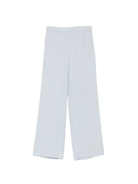 Hemisphere pleated wide-leg trousers Blue 26102SILENA5