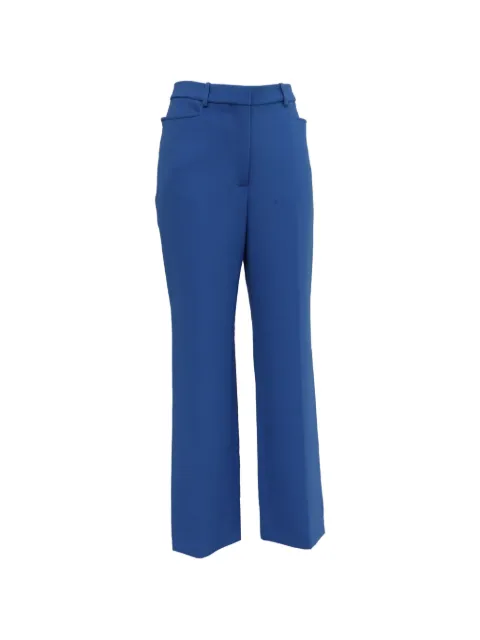 Victoria Beckham high-rise trousers Blue RFCPUUSCL712204W