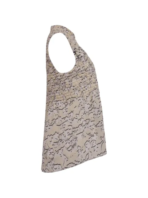 Proenza Schouler Georgette high-neck top Neutrals RFCPUUSCL709608W