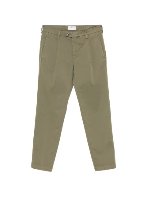 VELA SHOP pleated chinos Green VECHI8135S26