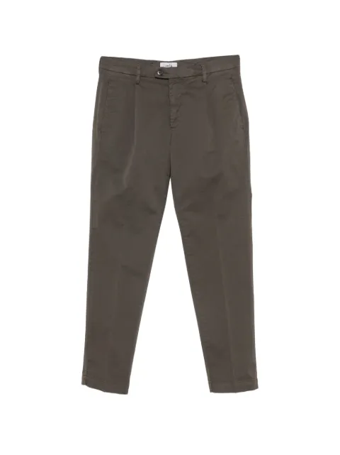 VELA SHOP pleated chinos Brown VECHI8135S26