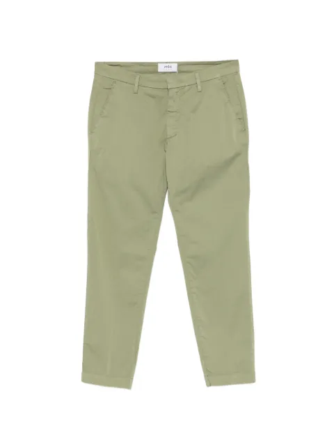 VELA SHOP belt-loop pocket trousers Green VEMIA8323S26C