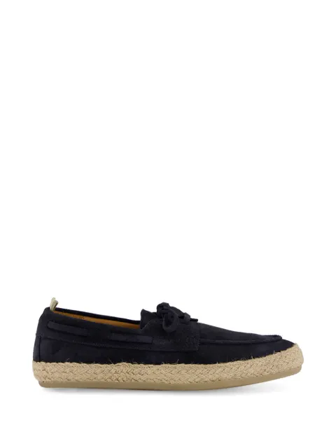 Officine Creative Bowline suede espadrilles Blue OCUBOWL005LIGC1