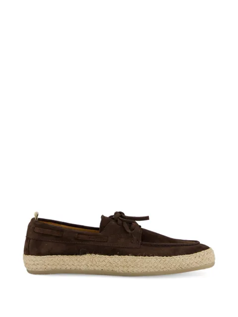 Officine Creative Bowline 005 suede espadrilles Brown OCUBOWL005LIGC1