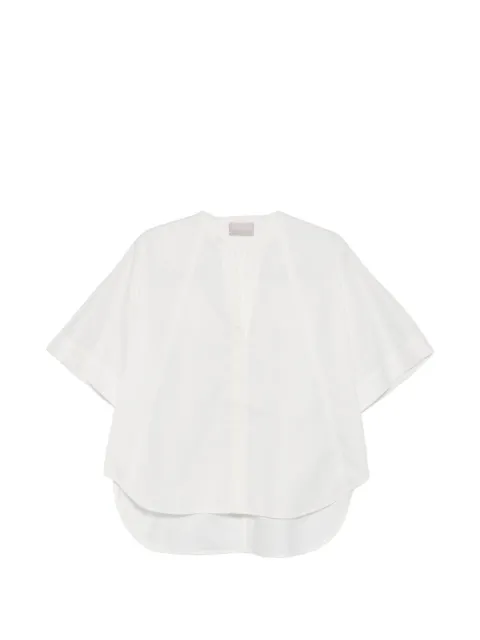 Hemisphere V-neck shirt White 26105JORID5
