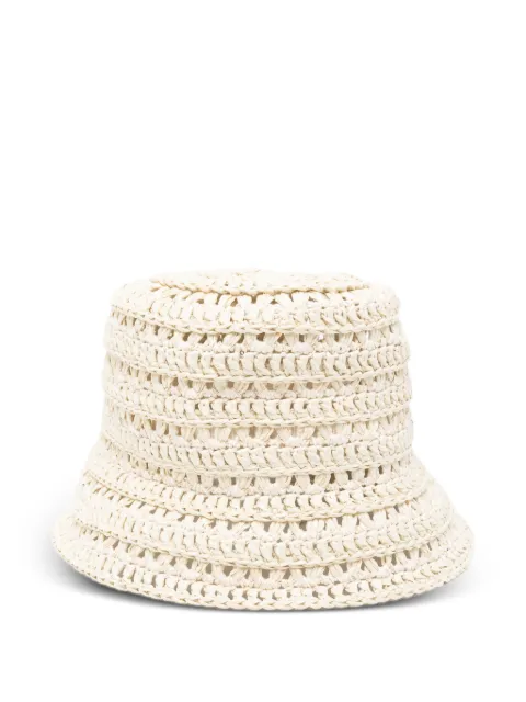 Eleventy crocheted hat Neutrals M82CPLM09TES0M287