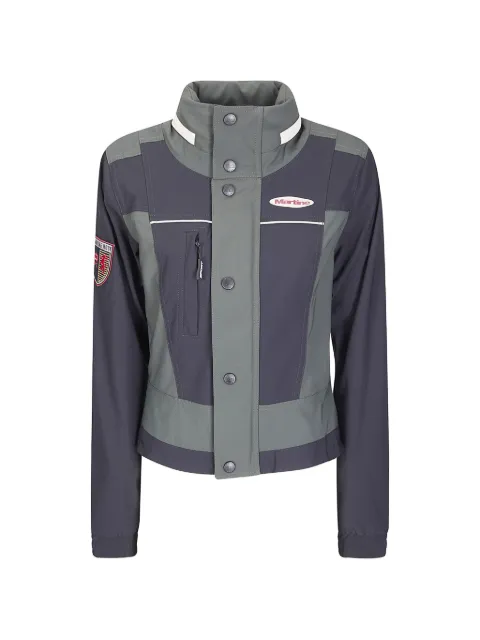 Martine Rose panelled logo-patch jacket Grey 746JT17420