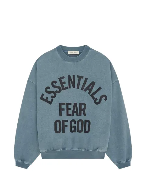 FEAR OF GOD ESSENTIALS 90's sweater Blue 192SP266593F