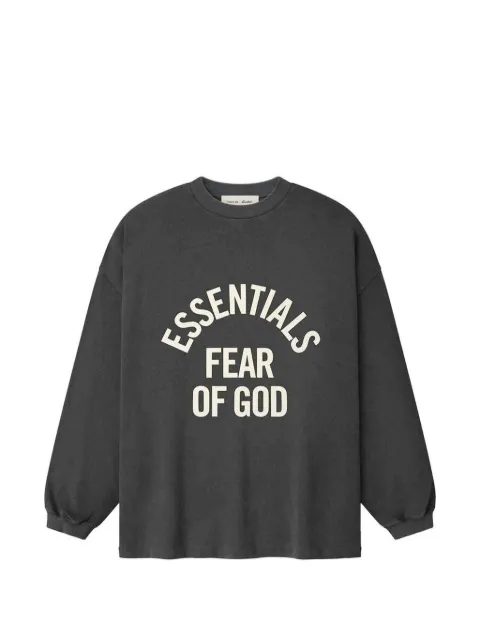 FEAR OF GOD ESSENTIALS Campus 90s T-shirt Black 125SP262011F