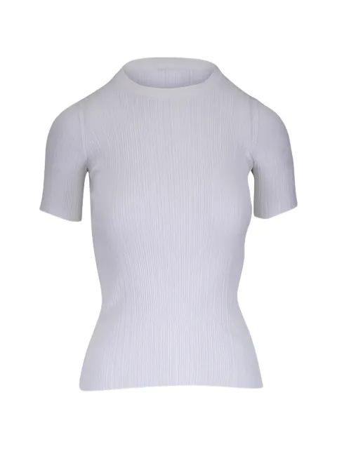 Agnona crew neck top White KT090157Q180PN01