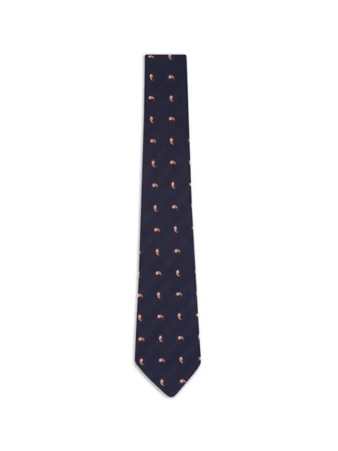 Zegna paisley tie Blue Z3C35TA31PBBL1