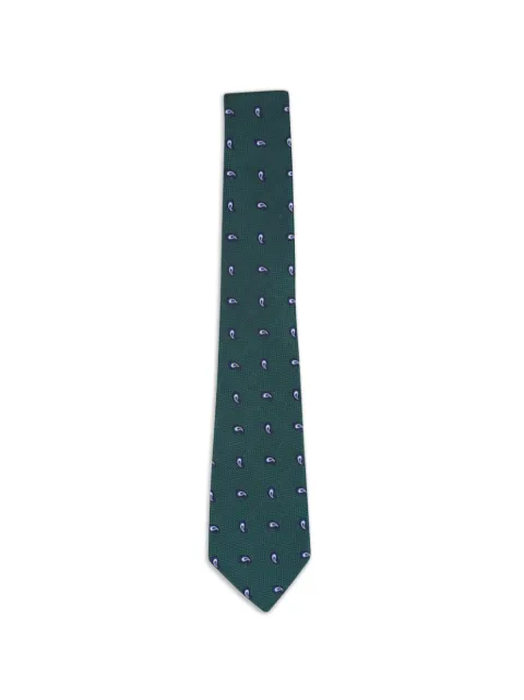 Zegna paisley tie Green Z3C35TA31PBGN1
