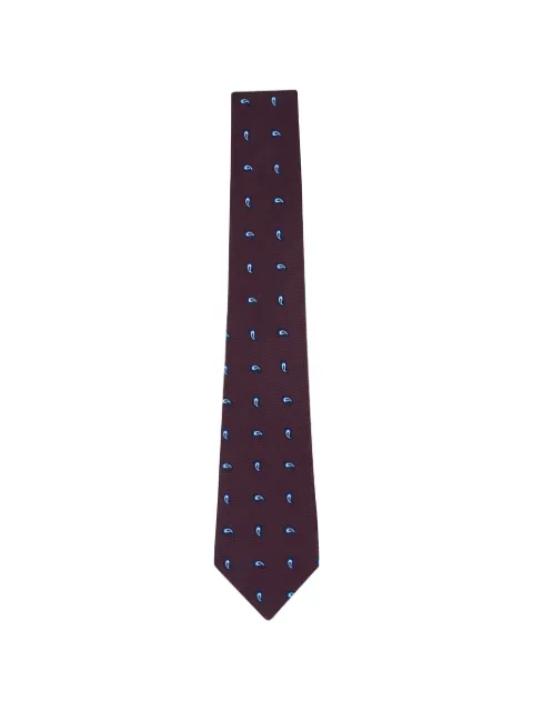 Zegna paisley tie Red Z3C35TA31PBBU1