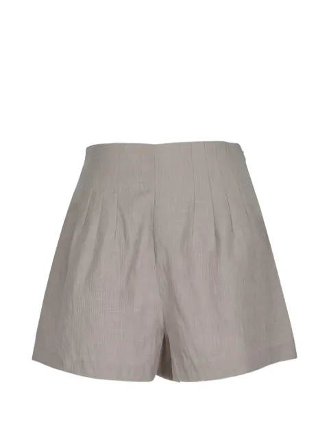STAUD pleated shorts Neutrals R26S4107MU