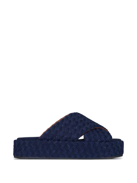 NAGHEDI Laguna platform sandals Blue NS09100YG