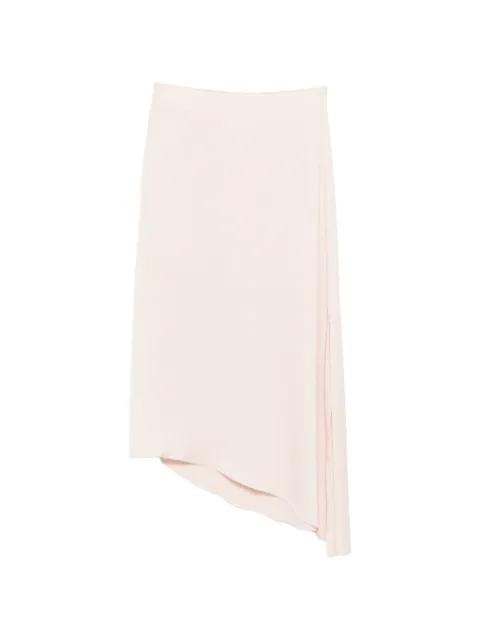 Peserico asymmetric-hem midi skirt Pink A0505801943