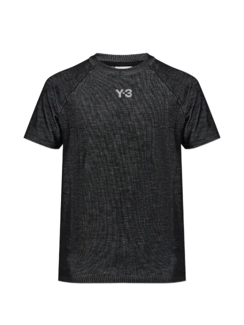 Y-3 x AMG Pretronas Mercedes logo-print T-shirt Grey KR2387