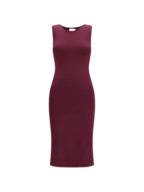 SA SU PHI Venus sleeveless midi dress Red S26561