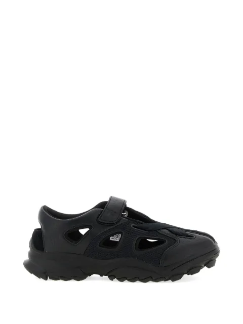 Y-3 hammered-leather trainers Black KI4346