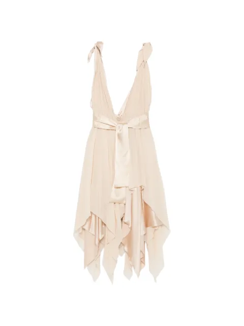 Stephan Janson V-neck midi dress Neutrals 89903AD103CROCUS